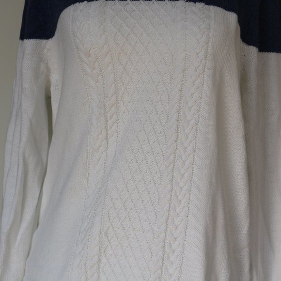 Colour Block Knitted Sweater - Picture 11 of 12